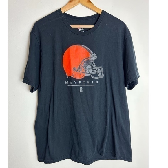 Vintage Cleveland Browns Baker Mayfield T-Shirt size large - Picture 1 of 5